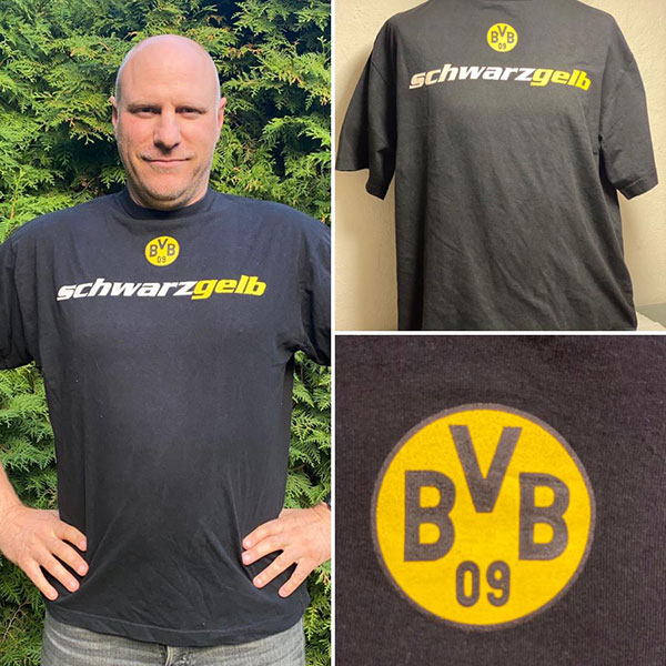 Facebook Auktion @becksnagelforkids Tobias Beckmann BvB Shirt
