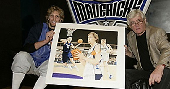 Highlight Auktion: Dirk Nowitzki Zeichnung, Limitierte Auflage und handsigniert Highlight Auktion: Dirk Nowitzki Zeichnung, Limitierte Auflage und handsigniert