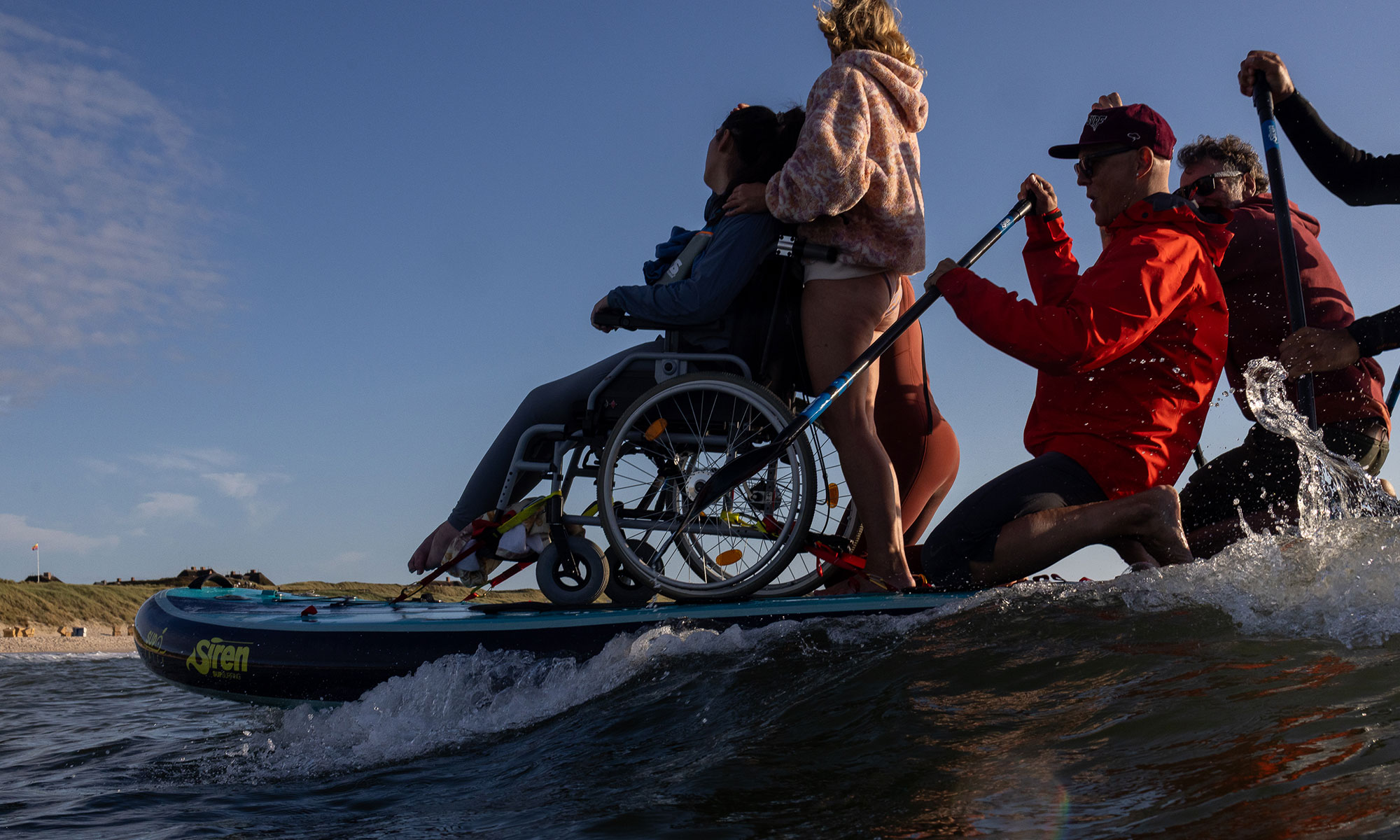 Stand Up Paddling mit Carlotta - Foto von: Meerlicht-Photography