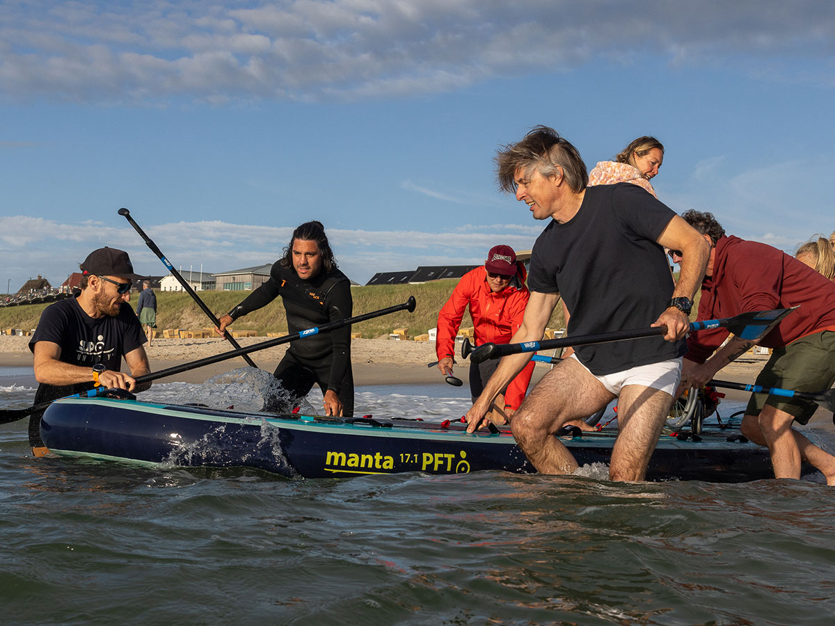 Stand Up Paddling mit Carlotta - Foto von: Meerlicht-Photography