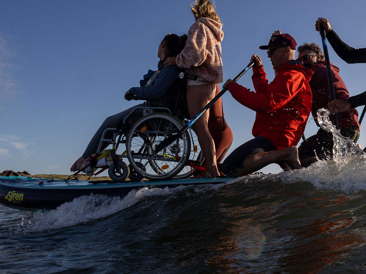 Stand Up Paddling mit Carlotta - Foto von: Meerlicht-Photography