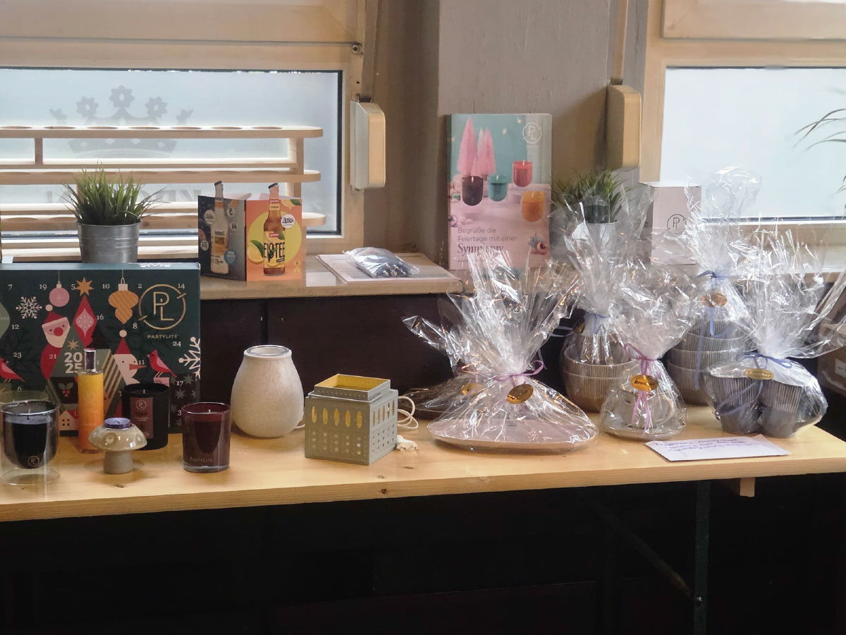 Auswahl der möglichen Tombola Gewinne Auswahl der möglichen Tombola Gewinne