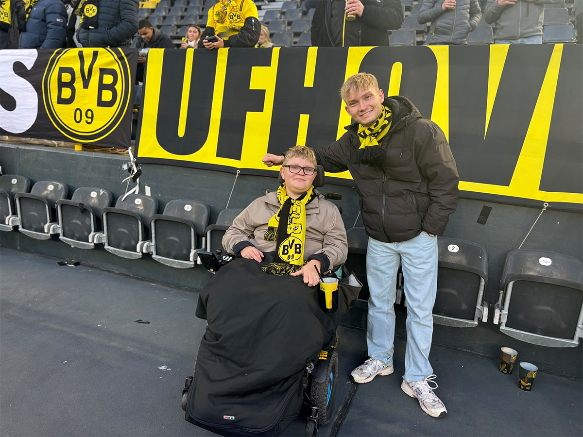 Jonas und sein Bruder Timo